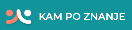 Logotip Kam po znanje