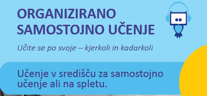Fotografija letaka Organizirano samostojno učenje