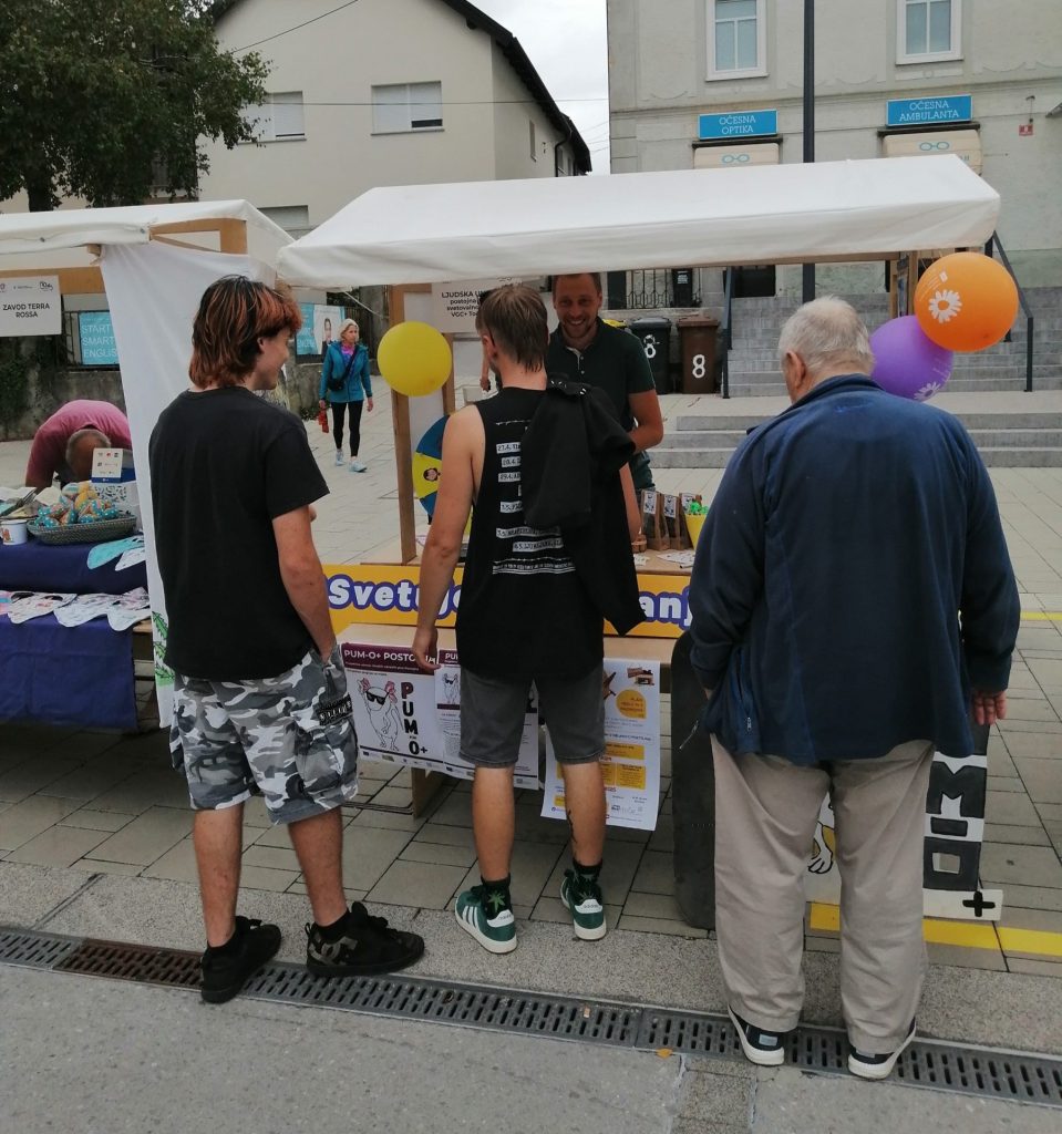 Fotografija s promocijske stojnice