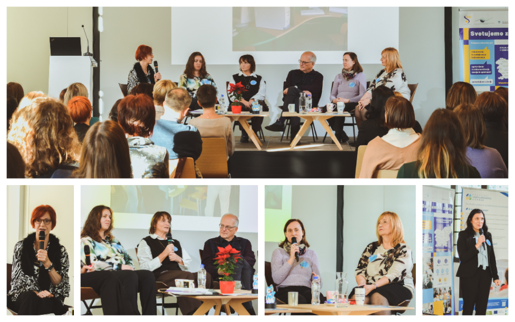 Slika okrogle mize na strokovnem dogodku