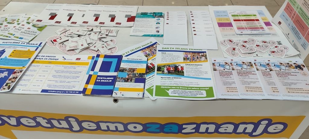 Promocijski material - letaki in bošure