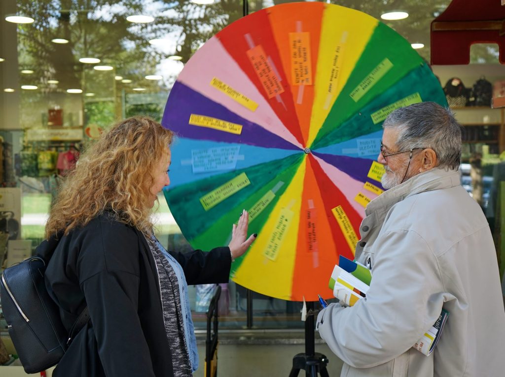 Kolo sreče na promocijski stojnici