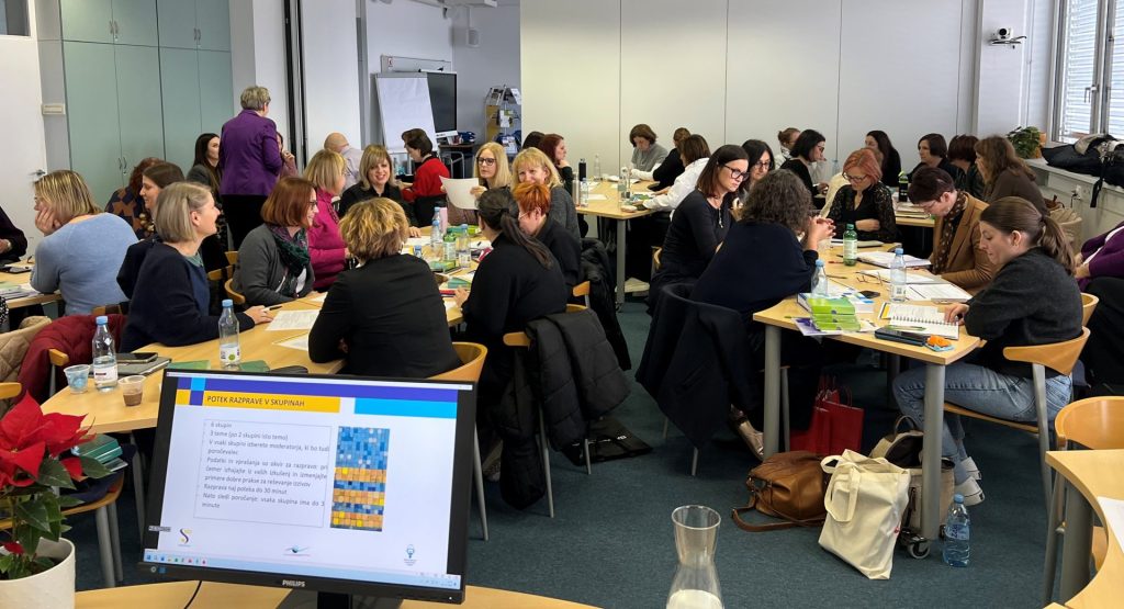 Fotografija udeležencev delavnice